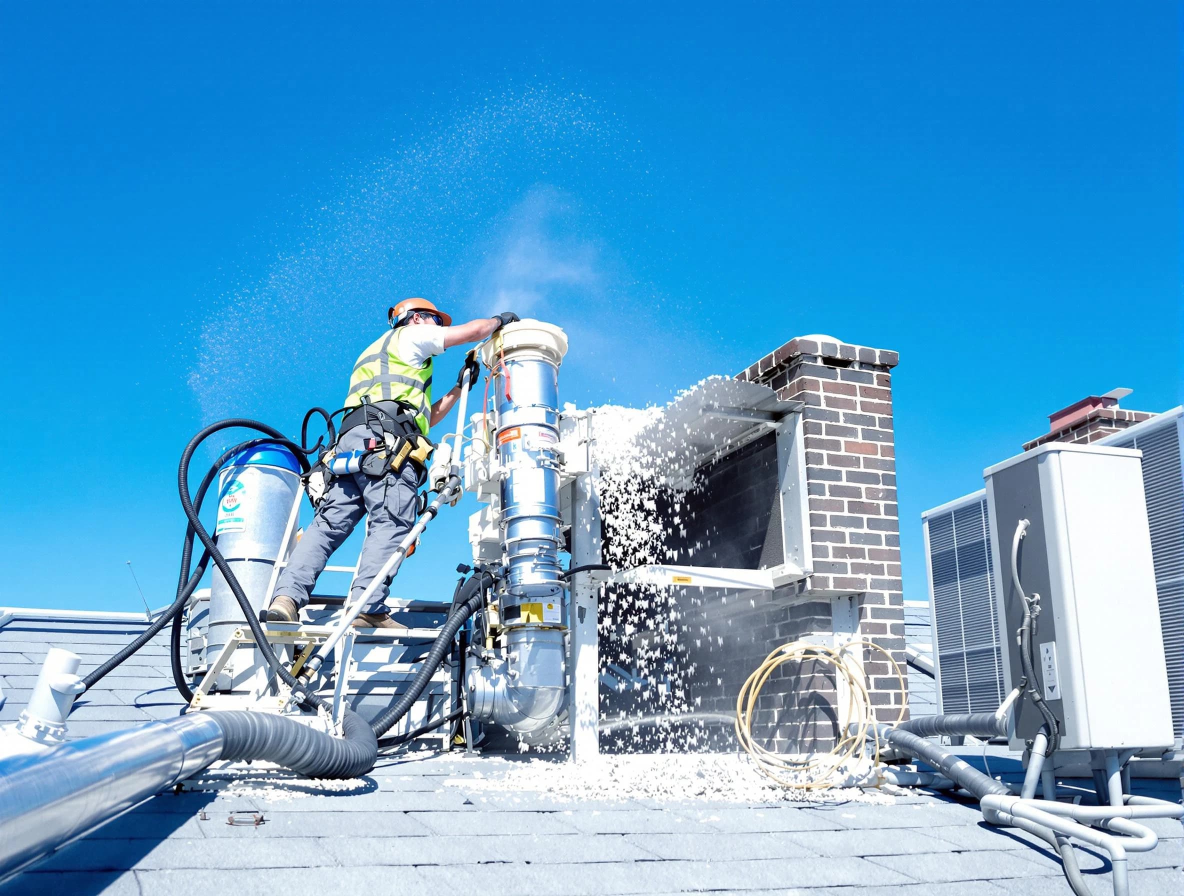 Expert roof dryer vent cleaning by Berkley Dryer Vent Cleaning in Berkley