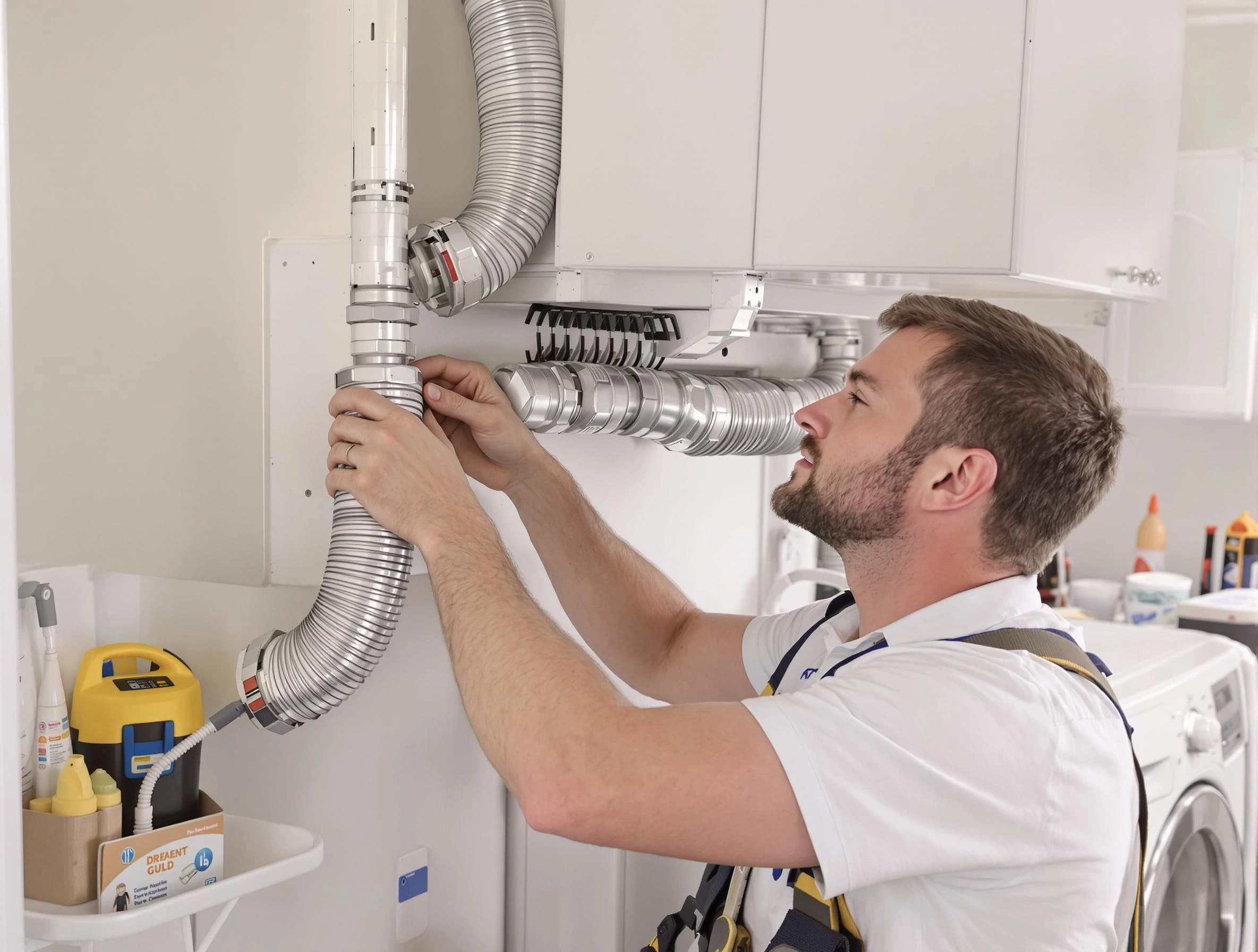 Professional dryer vent repair and installation by Berkley Dryer Vent Cleaning in Berkley