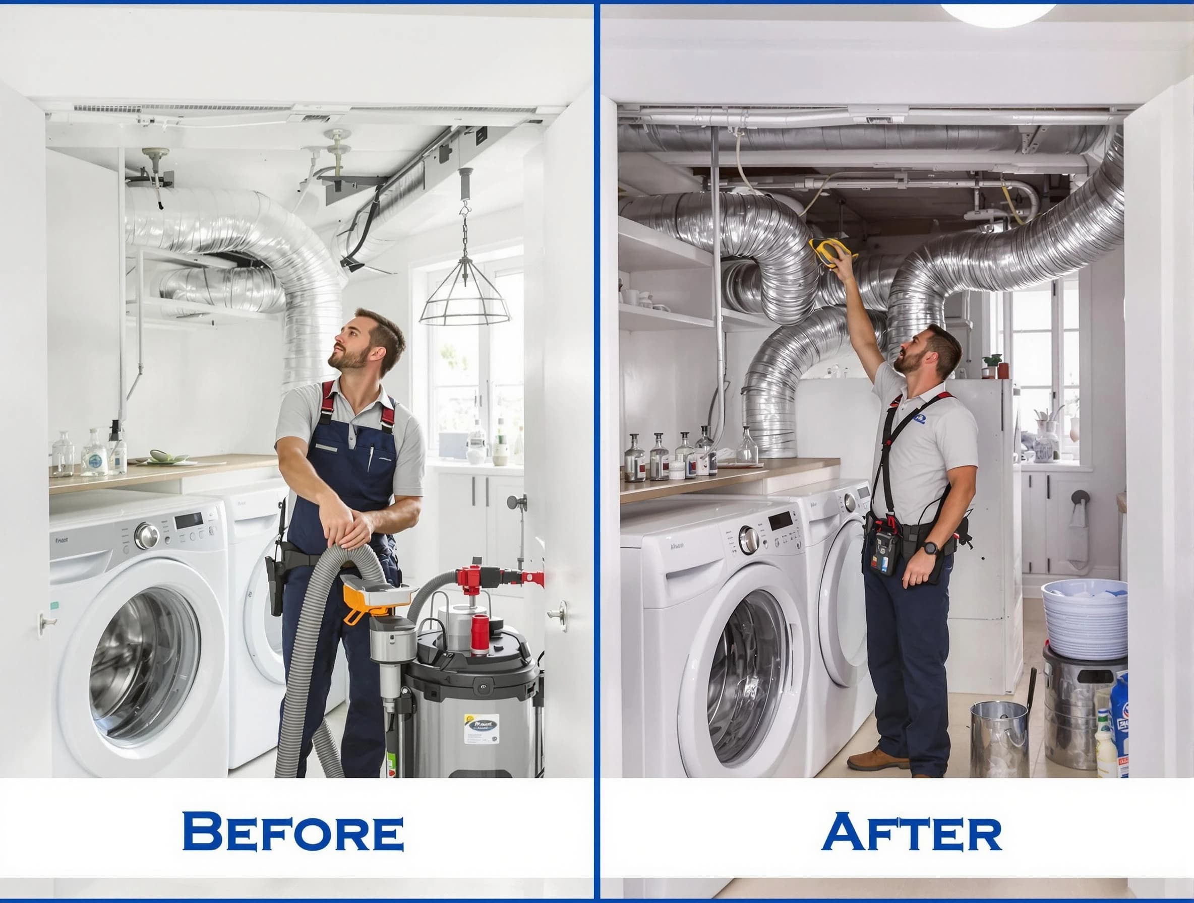 Expert gas dryer vent cleaning by Berkley Dryer Vent Cleaning in Berkley