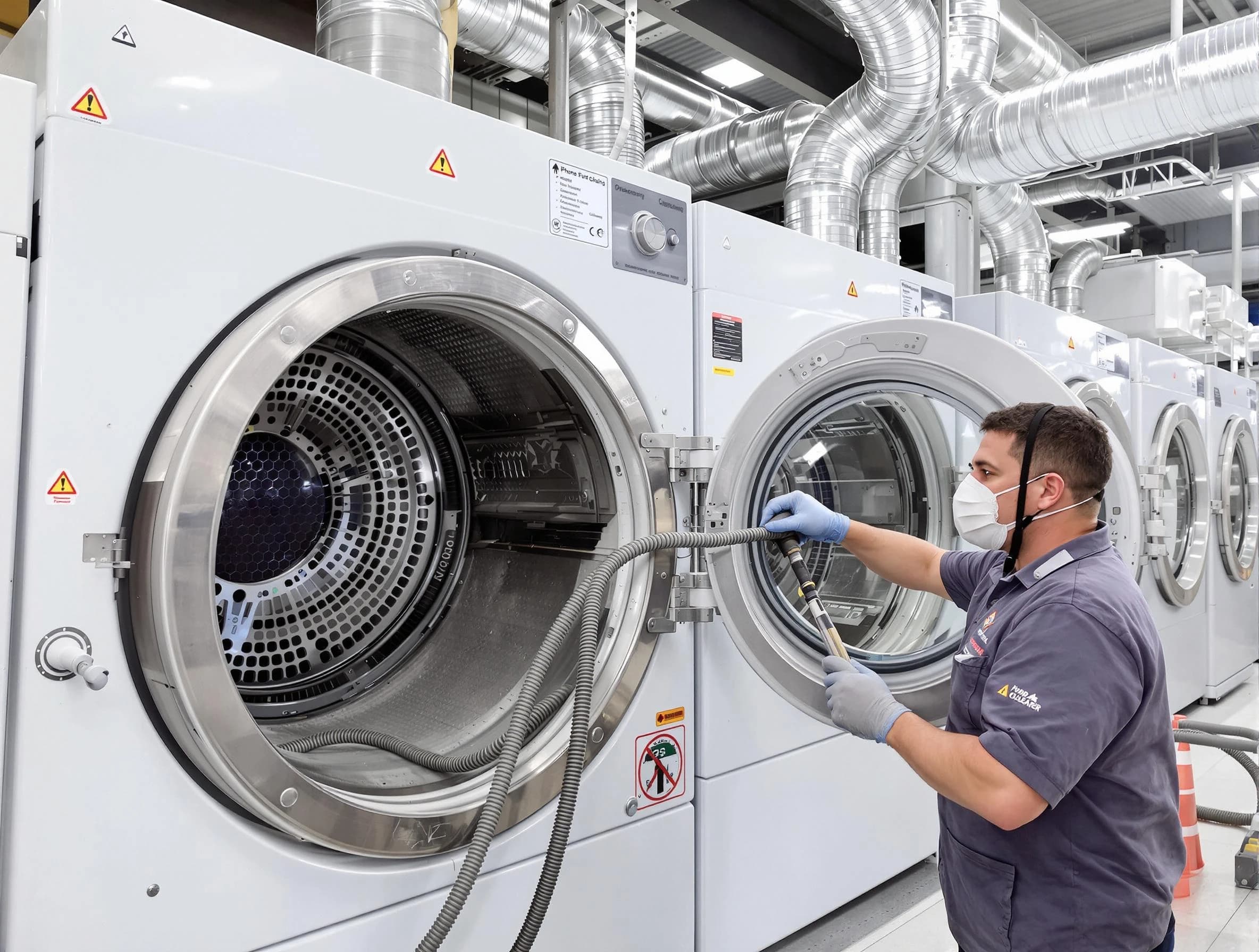 Industrial-grade dryer vent cleaning by Berkley Dryer Vent Cleaning in Berkley