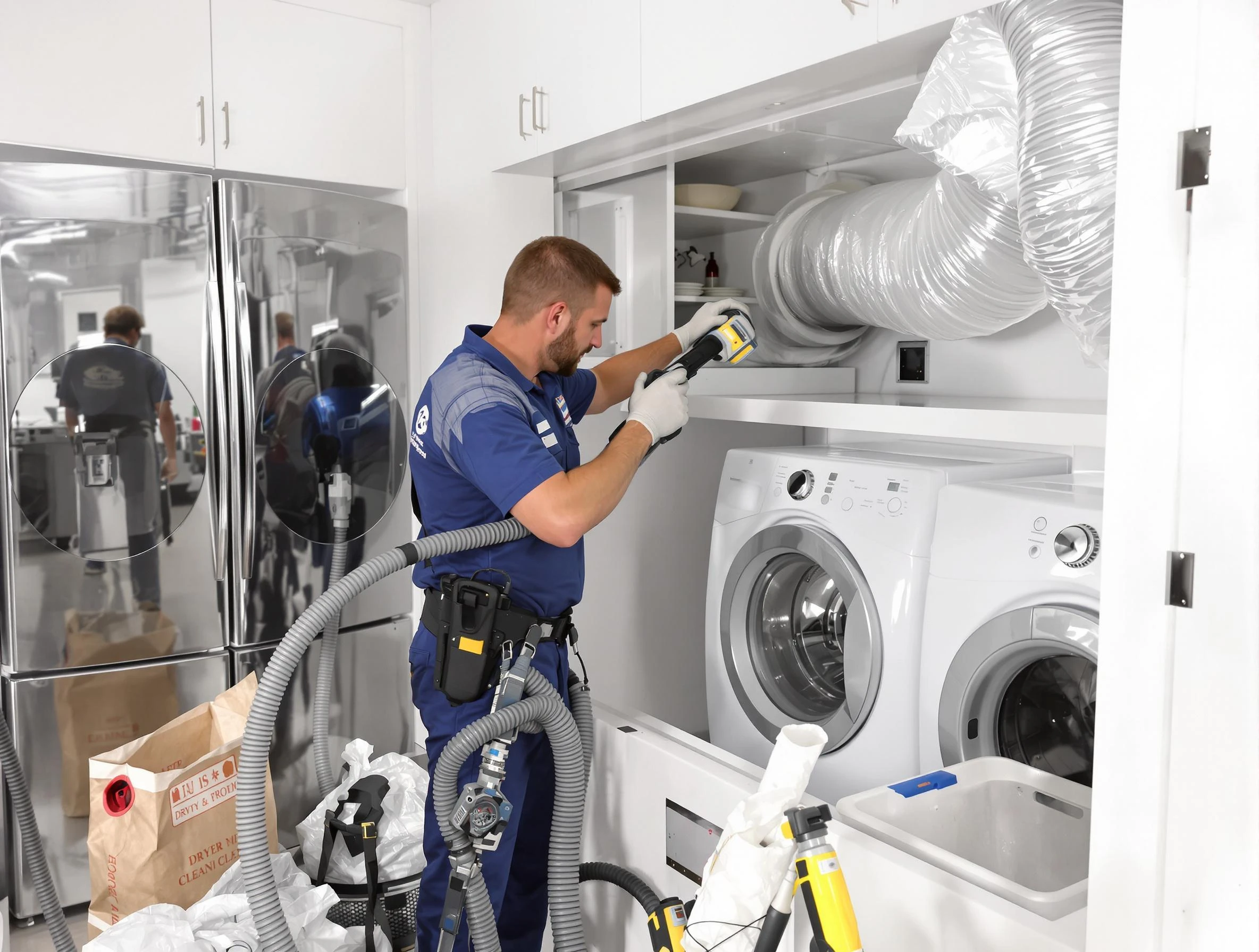Professional duct cleaning by Berkley Dryer Vent Cleaning in Berkley