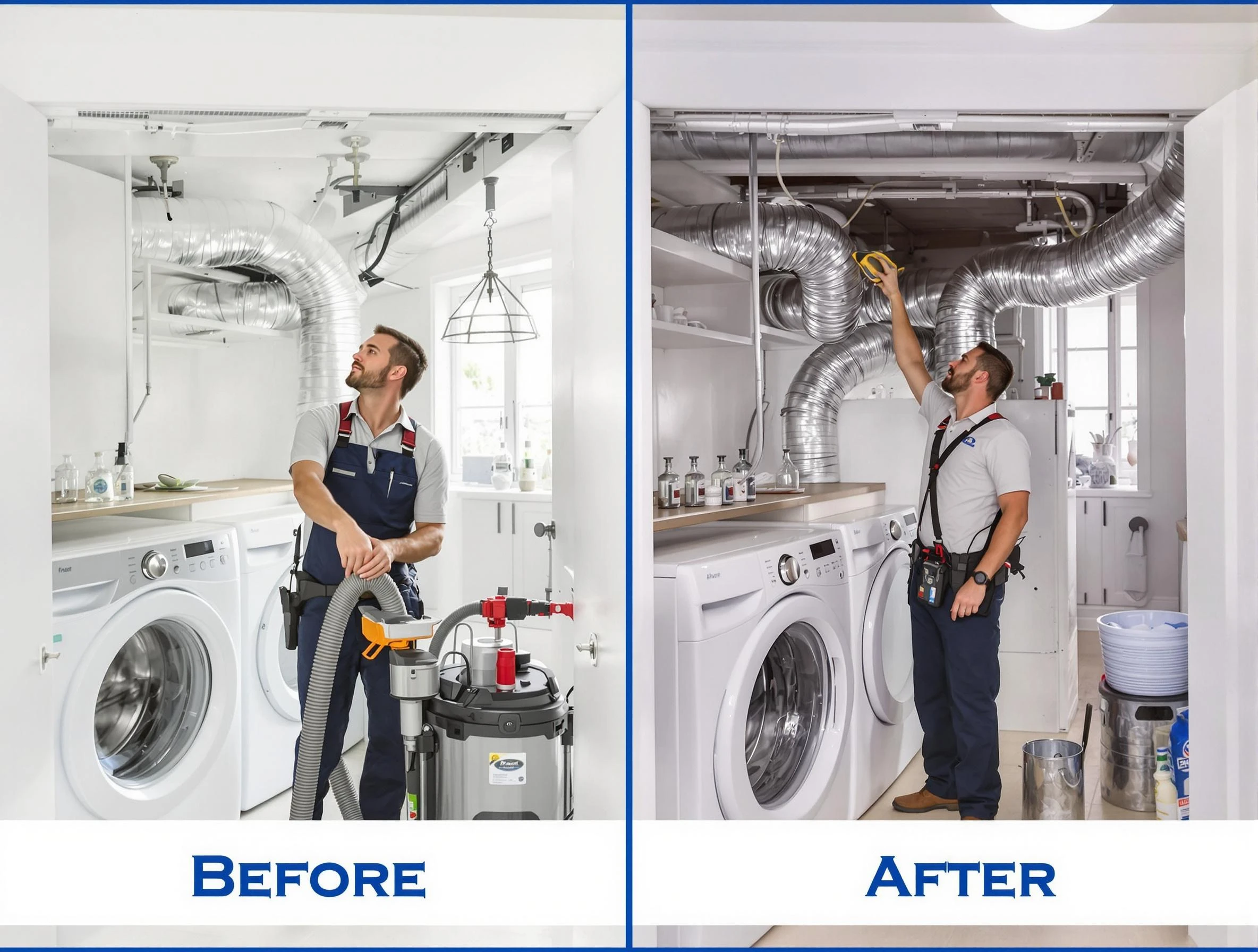 Expert gas dryer vent cleaning by Berkley Dryer Vent Cleaning in Berkley