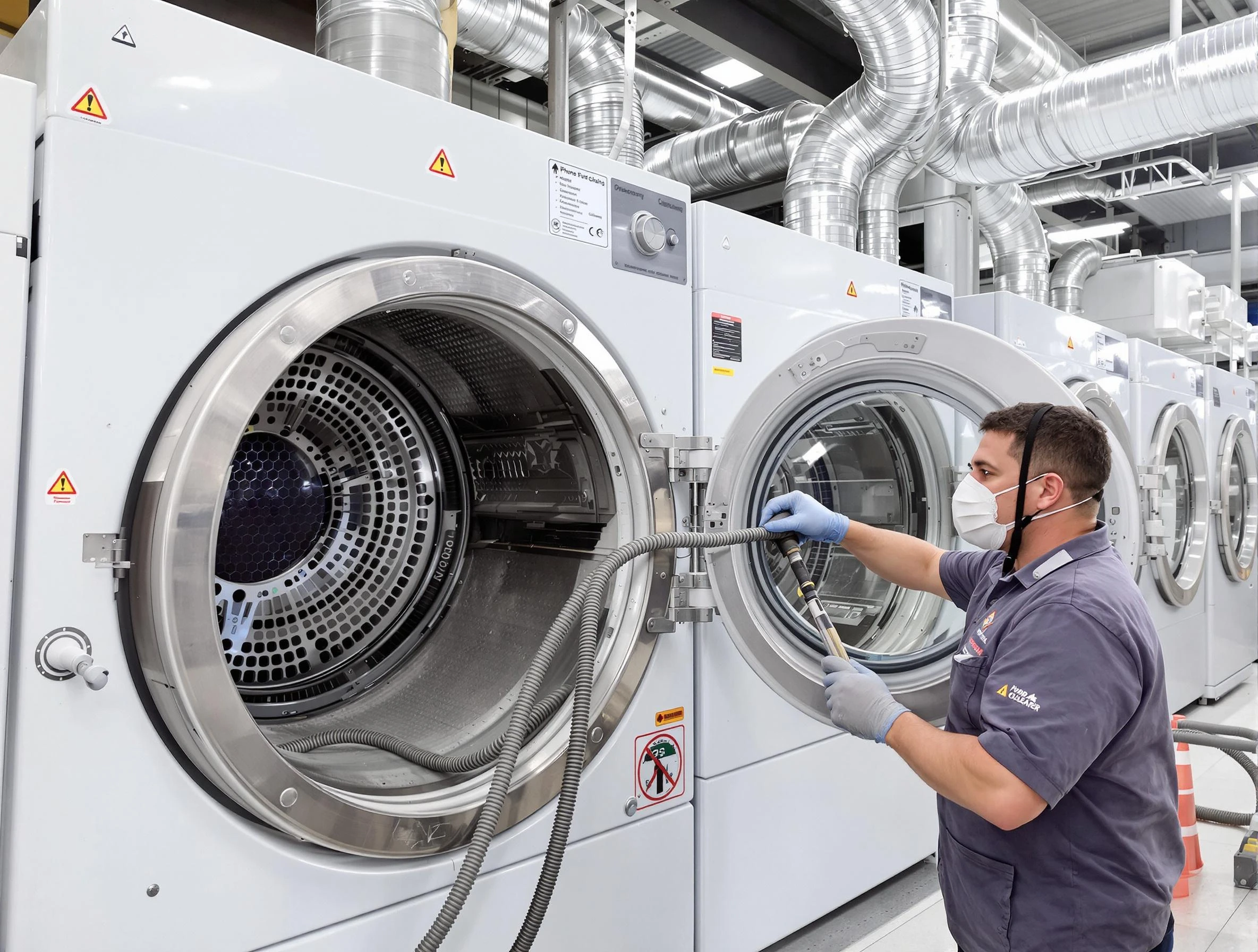 Industrial-grade dryer vent cleaning by Berkley Dryer Vent Cleaning in Berkley